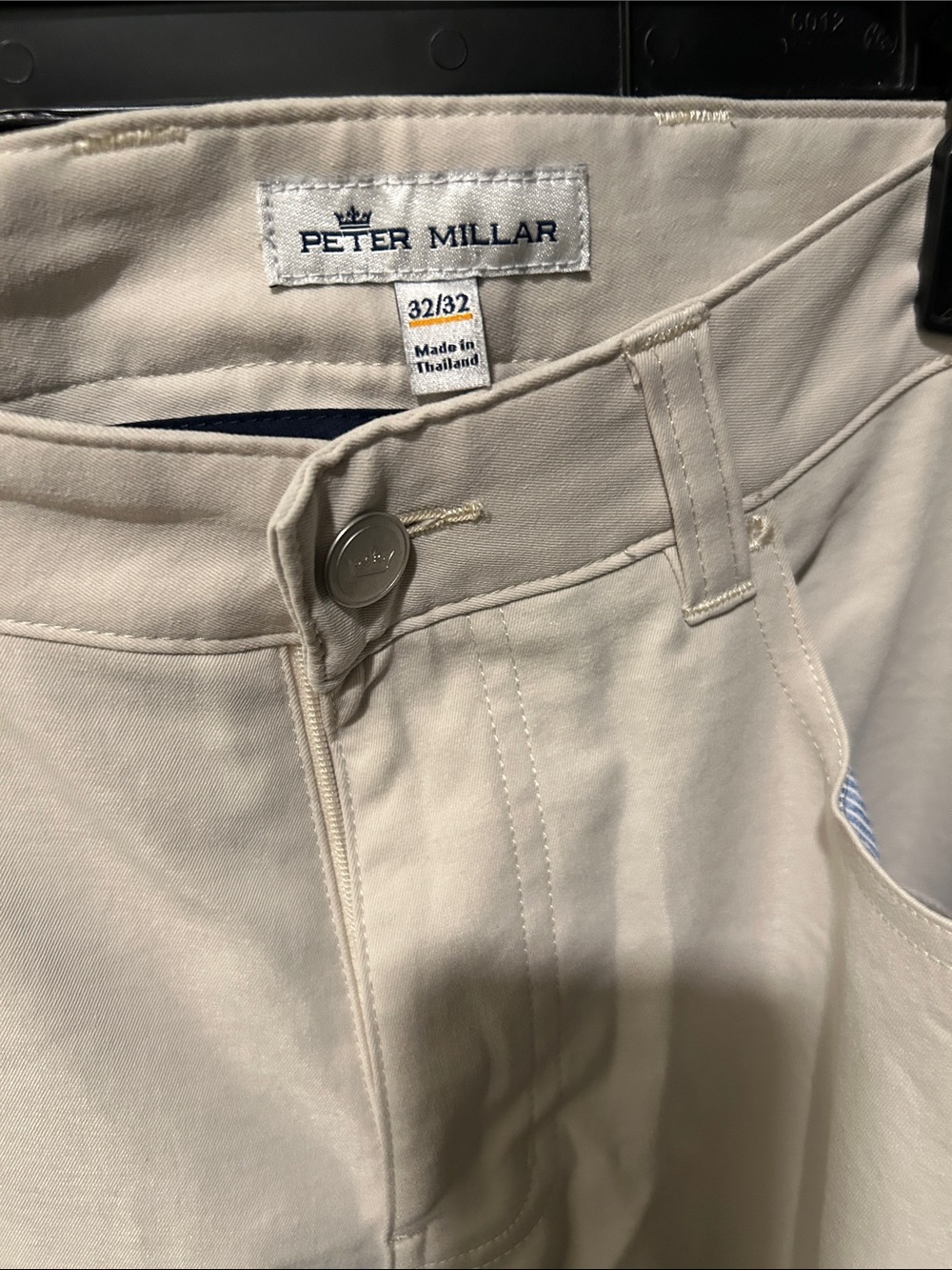 Peter Millar Beige/Tan Stretch Chinos